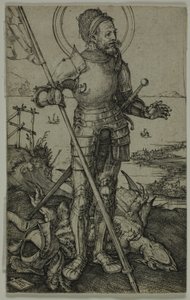 São Jorge a pé de Albrecht Dürer