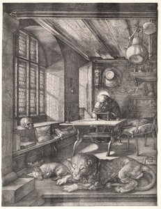 São Jerônimo em seu estudo de Albrecht Dürer
