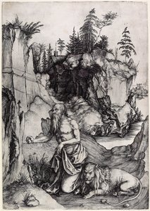 São Jerónimo penitente de Albrecht Dürer