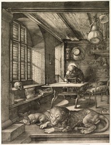São Jerônimo em seu estudo de Albrecht Dürer
