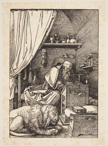 São Jerônimo em sua cela de Albrecht Dürer