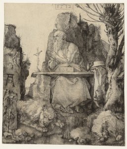 São Jerónimo no Deserto
São Jerónimo no Deserto de Albrecht Dürer