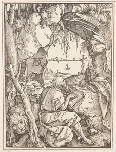 São Jerônimo na caverna de Albrecht Dürer