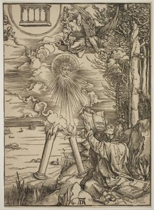 São João devorando o livro de Albrecht Dürer