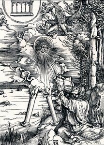São João Devorando o Livro, 1498 1906 de Albrecht Dürer