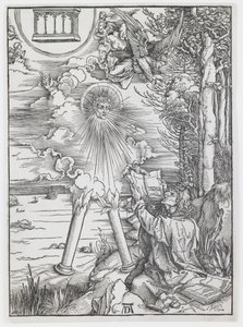 São João Devorando o Livro, de "O Apocalipse" de Albrecht Dürer