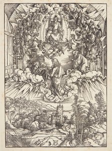 São João diante de Deus e dos Anciãos de Albrecht Dürer