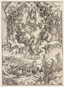 São João diante de Deus e dos Anciãos de Albrecht Dürer