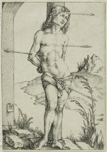 São Sebastião Ligado à Coluna de Albrecht Dürer