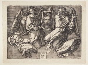 Sudário exibido por dois anjos de Albrecht Dürer