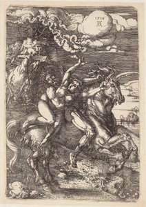 O rapto de Prosérpina de Albrecht Dürer