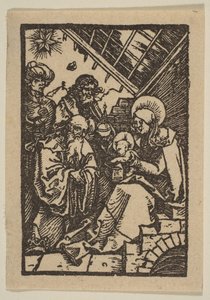 A Adoração dos Reis. de Albrecht Dürer
