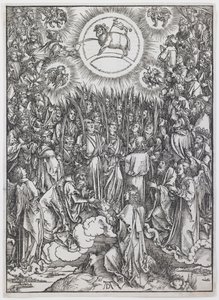 A Adoração do Cordeiro, da série “O Apocalipse” de Albrecht Dürer
