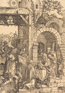 A Adoração dos Magos, c. 15011503. de Albrecht Dürer