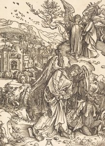 O Anjo com a Chave do Poço Sem Fundo, 1498. de Albrecht Dürer