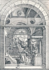 A Anunciação, 1506 1906 de Albrecht Dürer