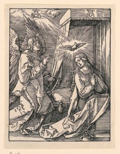 A Anunciação, da série A Pequena Paixão de Albrecht Dürer