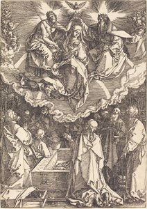 A Assunção e Coroação da Virgem de Albrecht Dürer