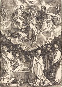 A Assunção e Coroação da Virgem de Albrecht Dürer