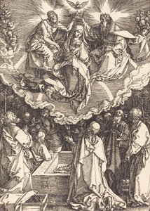 A Assunção e Coroação da Virgem, 1510. de Albrecht Dürer