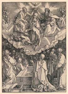 A Assunção da Virgem, da série Vida da Virgem de Albrecht Dürer