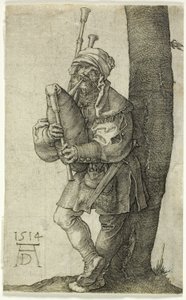 O gaiteiro de Albrecht Dürer
