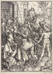 O Carregamento da Cruz de Albrecht Dürer