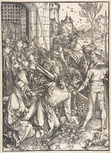 O rumo da cruz, de A grande paixão.nd de Albrecht Dürer