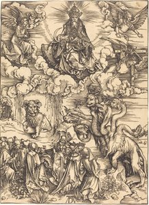 A Besta com Dois Chifres como um Cordeiro de Albrecht Dürer