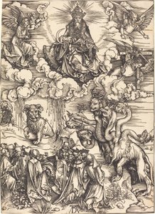 A Besta com Dois Chifres como um Cordeiro de Albrecht Dürer