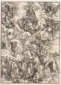 A Besta com Dois Chifres como um Cordeiro de Albrecht Dürer