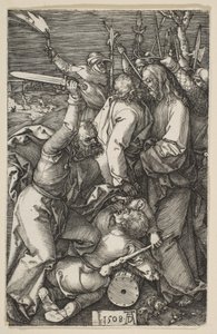 A Traição de Cristo, de The Passion, 1508. de Albrecht Dürer