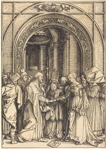O noivado da Virgem de Albrecht Dürer