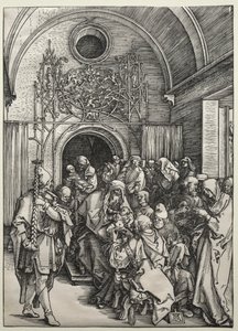 A circuncisão, c. 1504-1505. de Albrecht Dürer