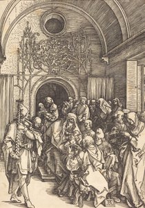 A circuncisão, c. 15041505. de Albrecht Dürer