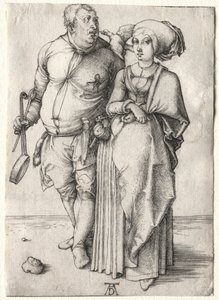 O cozinheiro e sua esposa de Albrecht Dürer