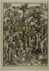 A Crucificação, de A Grande Paixão de Albrecht Dürer