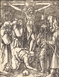 A Crucificação, provavelmente c. 15091510. de Albrecht Dürer
