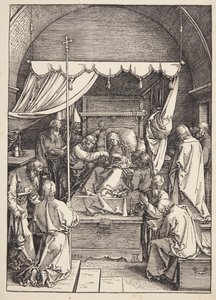 A Morte da Virgem de Albrecht Dürer