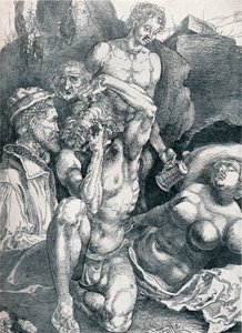 O Homem Desesperado, 1513-1517 1906 de Albrecht Dürer