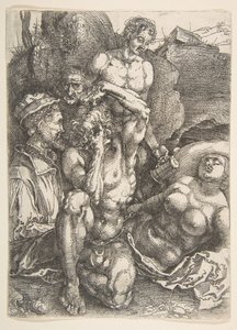 O Homem Desesperado, ca. 1515 de Albrecht Dürer