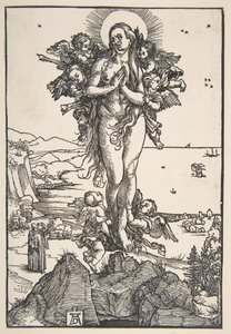 O Êxtase de Santa Maria Madalena.n.d. de Albrecht Dürer