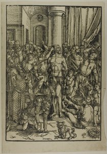 A Flagelação, de A Grande Paixão de Albrecht Dürer
