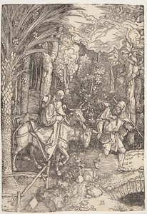A fuga para o Egito de Albrecht Dürer