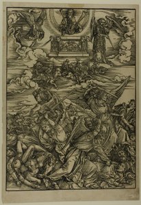 Os Quatro Anjos Vingadores do Eufrates, do Apocalipse de Albrecht Dürer