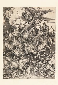 Os Quatro Cavaleiros do Apocalipse de Albrecht Dürer