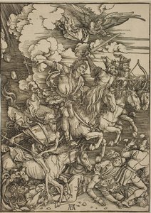 Os Quatro Cavaleiros do Apocalipse de Albrecht Dürer