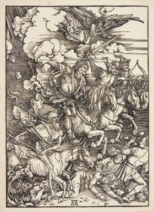 Os Quatro Cavaleiros do Apocalipse de Albrecht Dürer