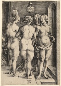 As quatro mulheres nuas de Albrecht Dürer