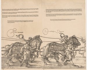 O Grande Carro Triunfal do Imperador Maximiliano de Albrecht Dürer
